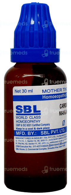Sbl Carduus Marianus Q Mother Tincture 30Ml Sbl Carduus Marianus Q Mother Tincture 30Ml